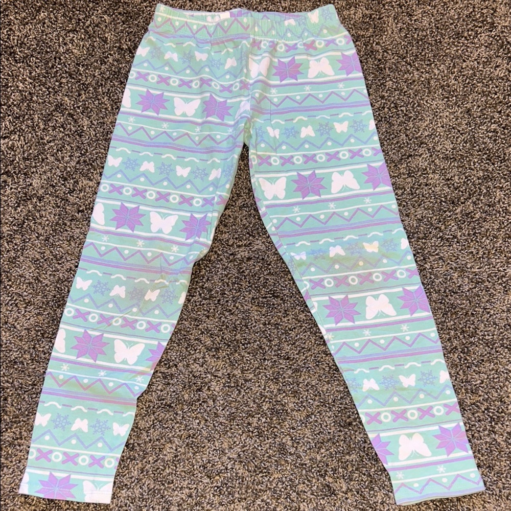 Falls Creek Pastel Patterned Leggings